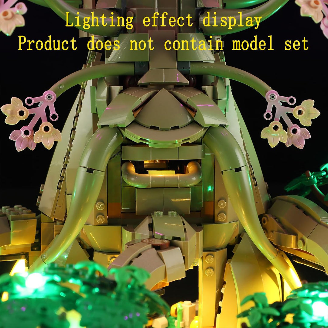 GEAMENT LED Licht-Set Kompatibel mit Lego The Legend of Zelda Deku-Baum 2-in-1 (Great Deku Tree) 770