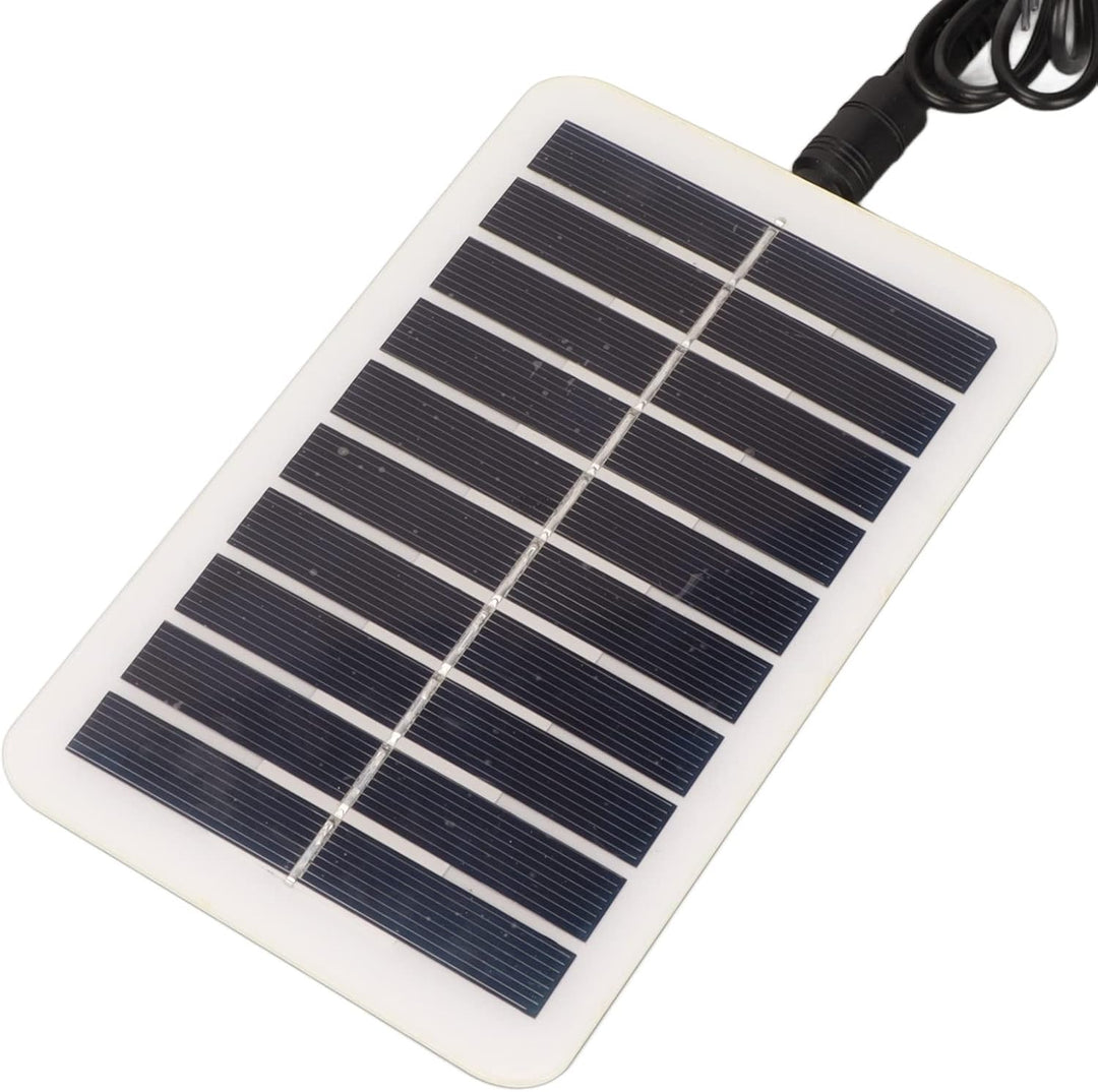 Solarpanel Lüfter Set, 3 W, 5 V, Solar Abluftventilator Set, Tragbar, Solarbetriebener Luftventilato