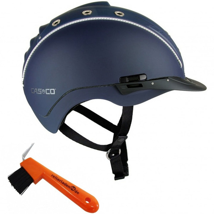 Casco Reithelm Mistrall-2 + Hufkratzer Reiterladen24 marine XS-S (50-54cm), marine XS-S (50-54cm)