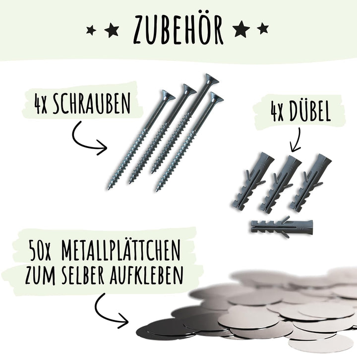 Tonie Regal für Toniebox, Toniebox Regal personalisiert mit Name und Holzsymbolen, Tonie Aufbewahrun