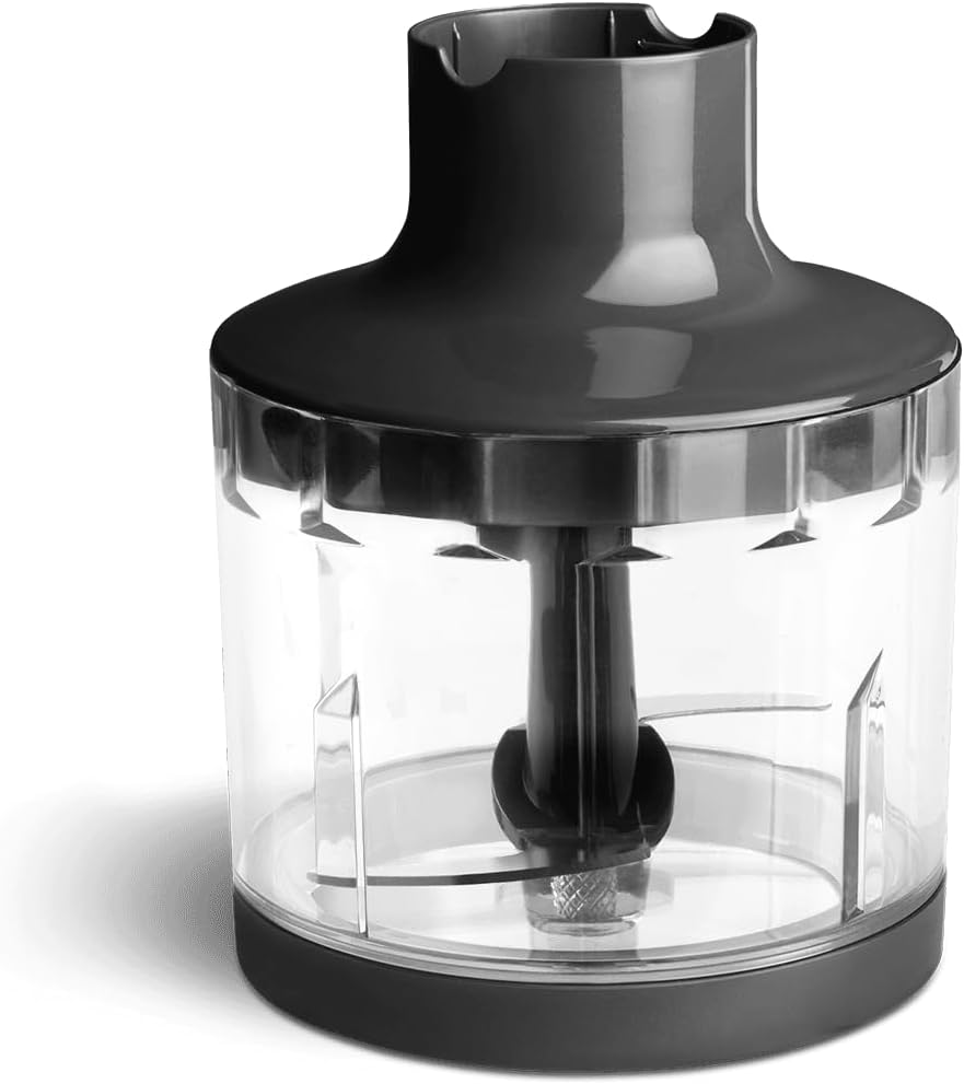SPRINGLANE Edelstahl Stabmixer Set Sam 800 W, Pürierstab inkl. Pürierstab, Behälter mit Deckel, Zerk