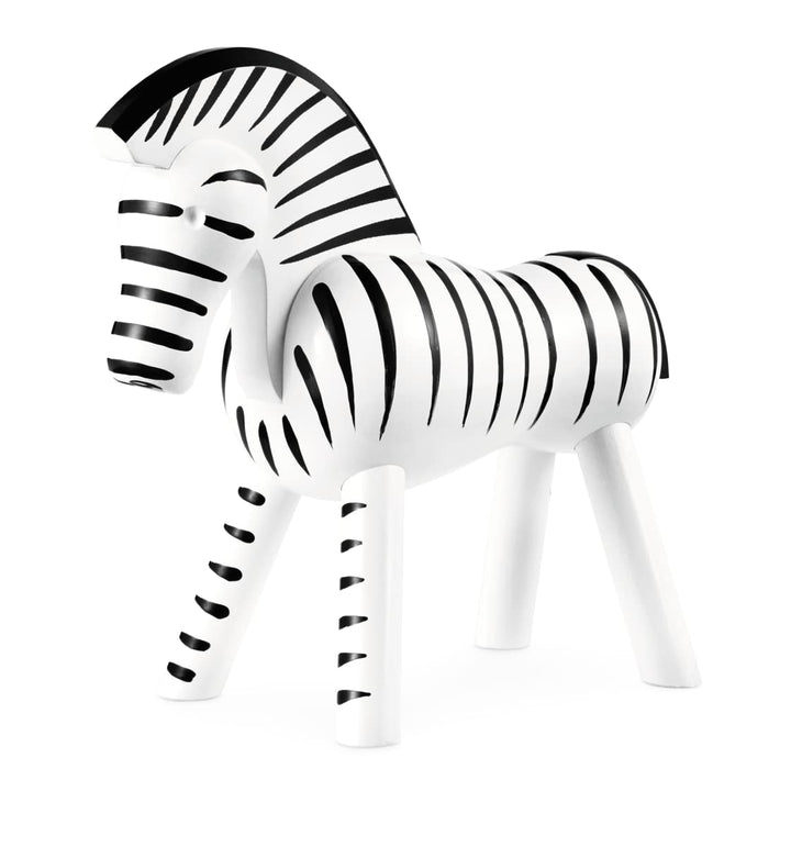 Kay Bojesen Zebra Figuren 14 cm Holzfiguren Weihnachtsdekoration, schwarz H14 cm Zebra, H14 cm Zebra
