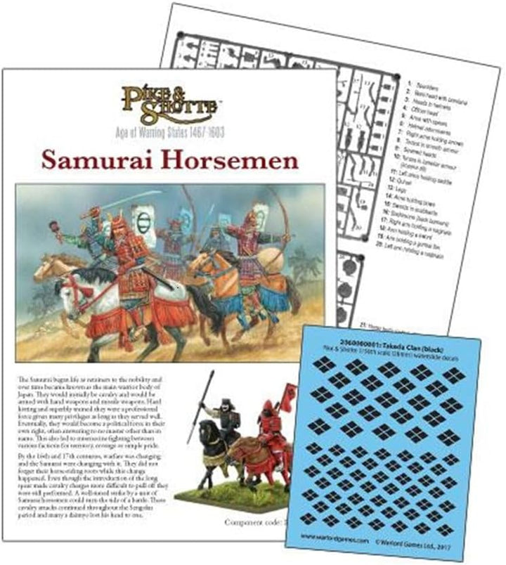 Warlord Games, Pike & Shotte - Samurai Horsemen