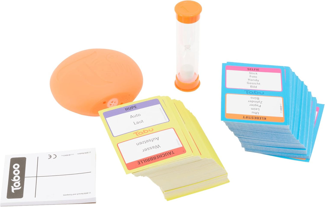 Hasbro Tabu Familien Edition, mit Karten für Kinder und Erwachsene, Familienspiel