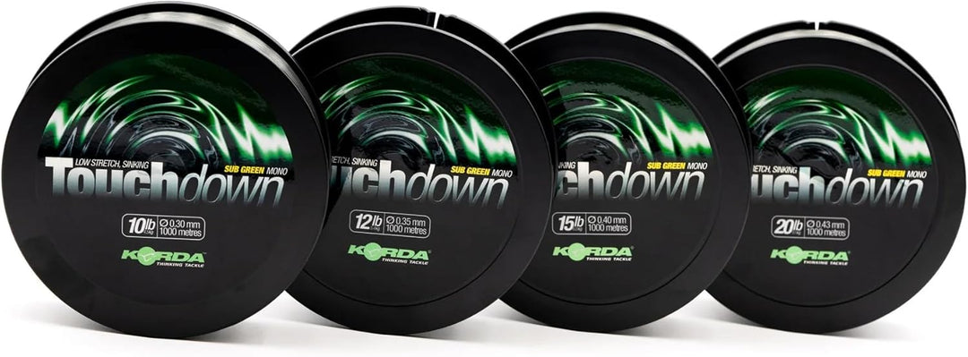 Korda Touchdown 10lb 0 30mm 1000m green 5,4 kg, green 5,4 kg