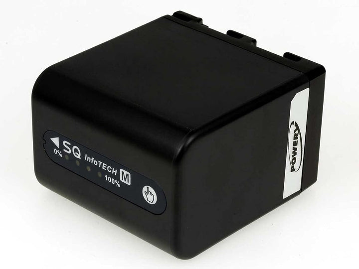 Akku für Sony Videokamera DCR-TRV828 4200mAh Anthrazit mit LEDs, 7,4V, Li-Ion