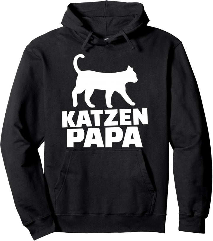 Katzenpapa Pullover Hoodie