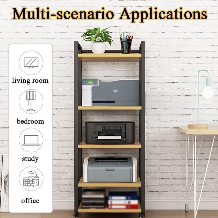 Audio‑Schrank Für Zuhause, TV Rack HiFi Möbel, Beistelltisch Holz
