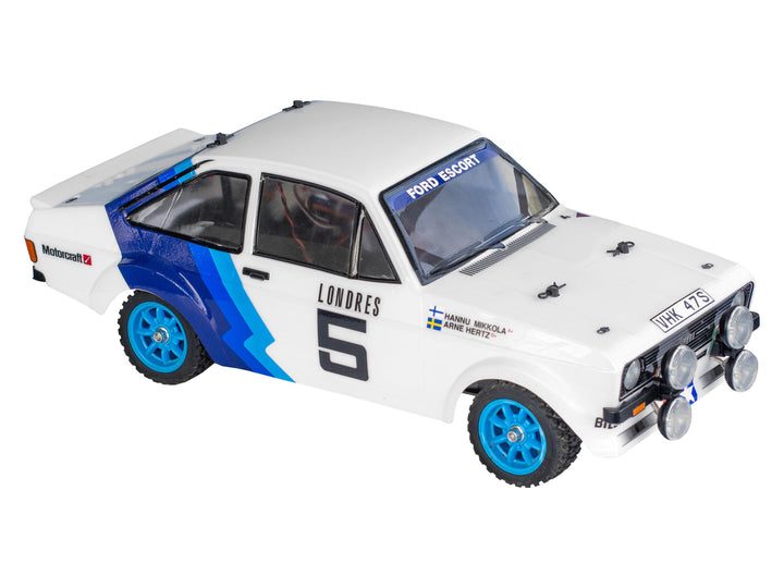 TAMIYA 1:10 RC Ford Escort MkII RAL.Lac. MF-01X, ferngesteuertes Auto, RC Fahrzeug, Modellbau, Bausa