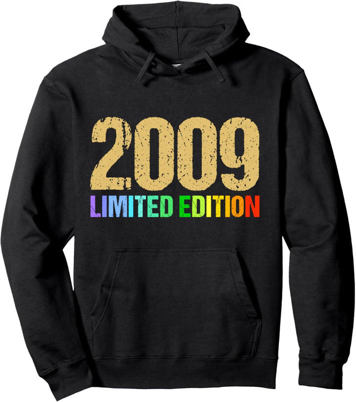 15. Geburtstag Junge Mädchen 15 Jahre 2009 Lustig Geschenk Pullover Hoodie