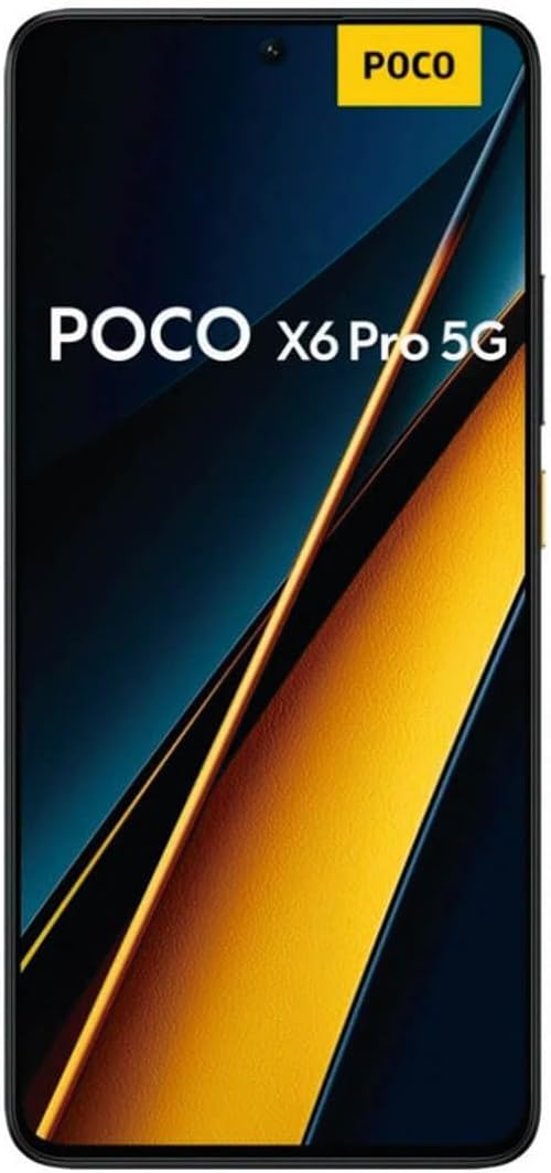 Poco X6 Pro 5G 16,9 cm (6.67") Double SIM USB Type-C 12 Go 512 Go 5000 mAh Jaune
