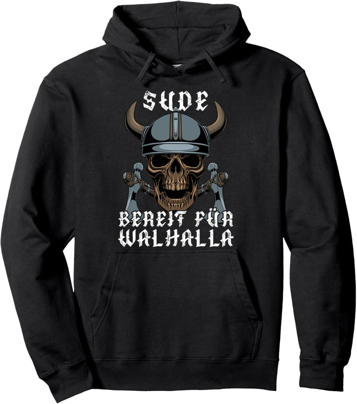 Sude - Bereit für Walhalla - Personalisiert Pullover Hoodie