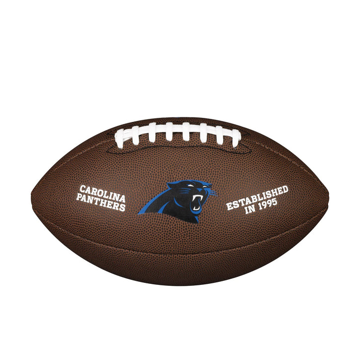 Wilson Sporting Goods NFL Team Logo Composite Fussball Carolina Panthers, Carolina Panthers