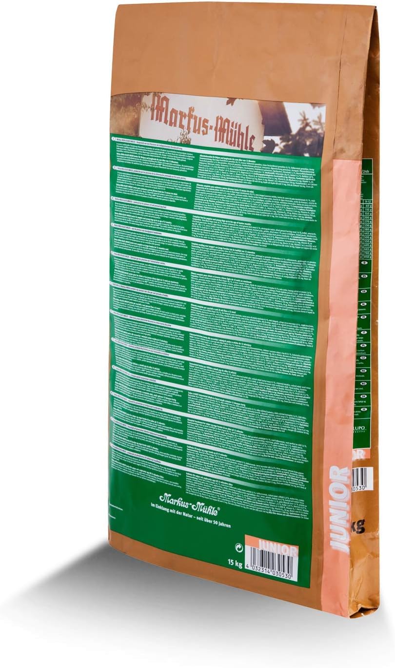 Markus Mühle Black Angus Junior 15 kg-1PACK 15 kg (mindestens 5 Monate haltbar), 15 kg (mindestens 5