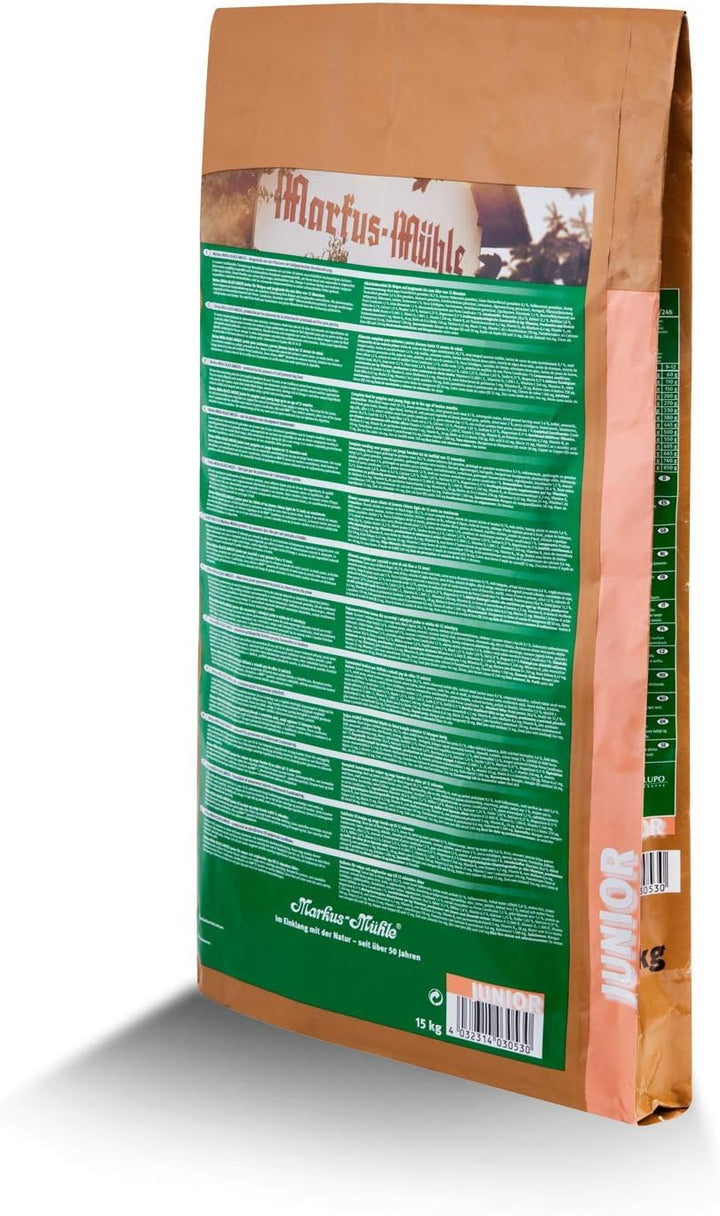 Markus Mühle Black Angus Junior 15 kg-1PACK 15 kg (mindestens 5 Monate haltbar), 15 kg (mindestens 5