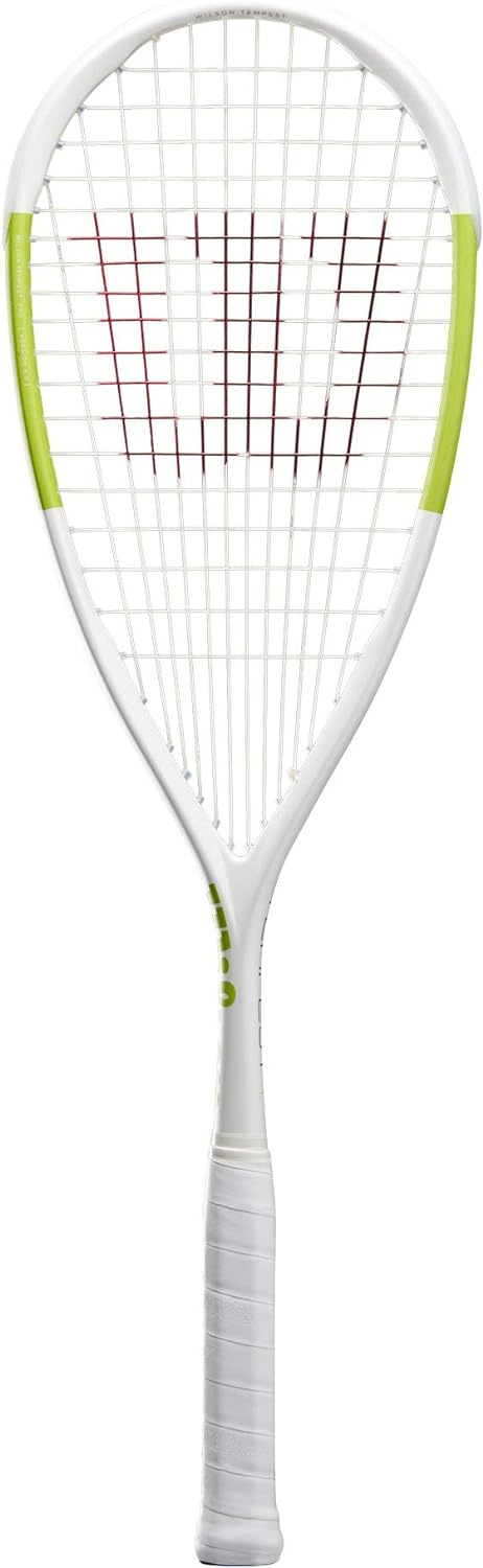 Wilson Badminton-Schläger Weiss/Grün Tempest Pro, Weiss/Grün Tempest Pro