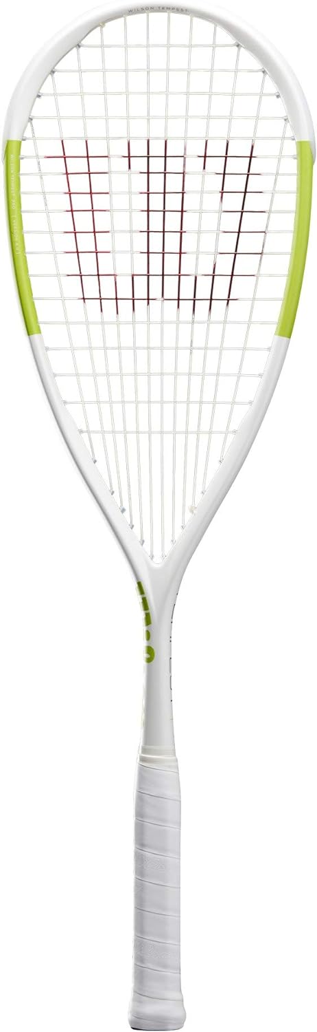 Wilson Badminton-Schläger Weiss/Grün Tempest Pro, Weiss/Grün Tempest Pro