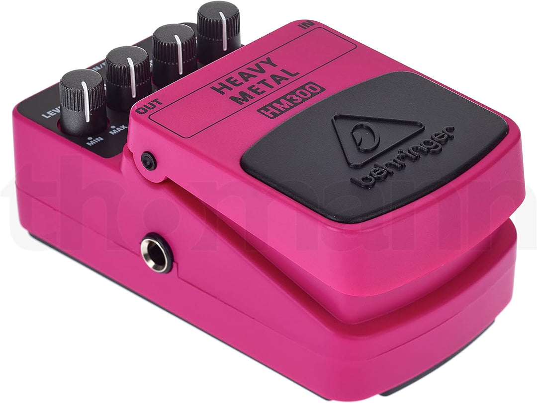 Behringer HM300 Heavy-Metal-Distortion-Effektpedal HEAVY METAL HM300 Guitar Pedal, HEAVY METAL HM300