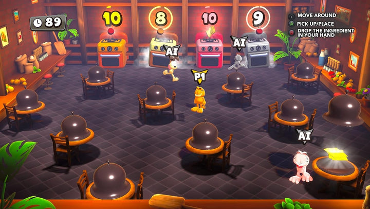 Garfield Lasagna Party PS4 -Spiel