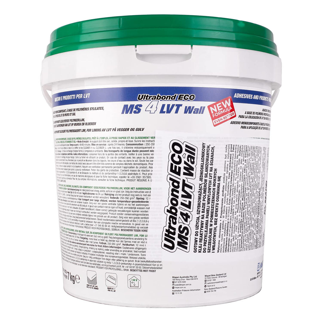 Mapei Ultrabond Eco MS 4 LVT Wall 1K-Hybridklebstoff 7 kg
