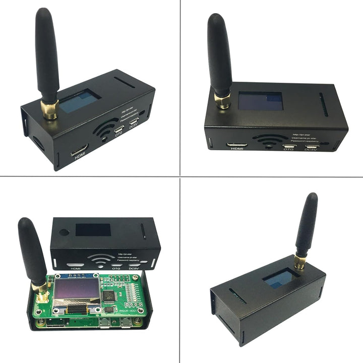 Verbesserter MMDVM-Hotspot, komplett montiert mit OLED-Display, WLAN, digitales Sprachmodem für DMR