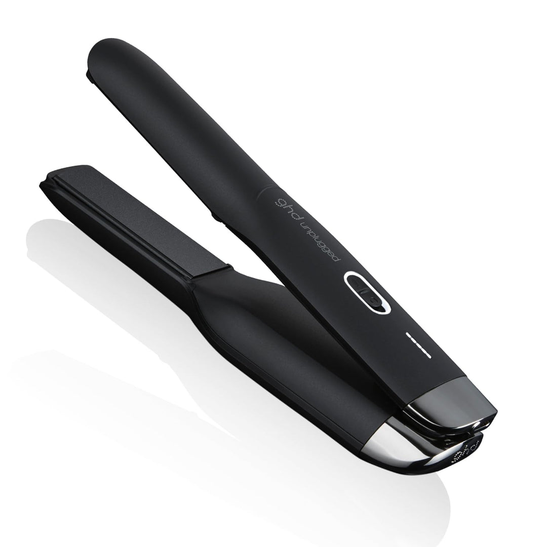 ghd Unplugged - kabelloser professioneller Haarglätter mit Dual-Technologie - Zone, Schwarz Old Pack