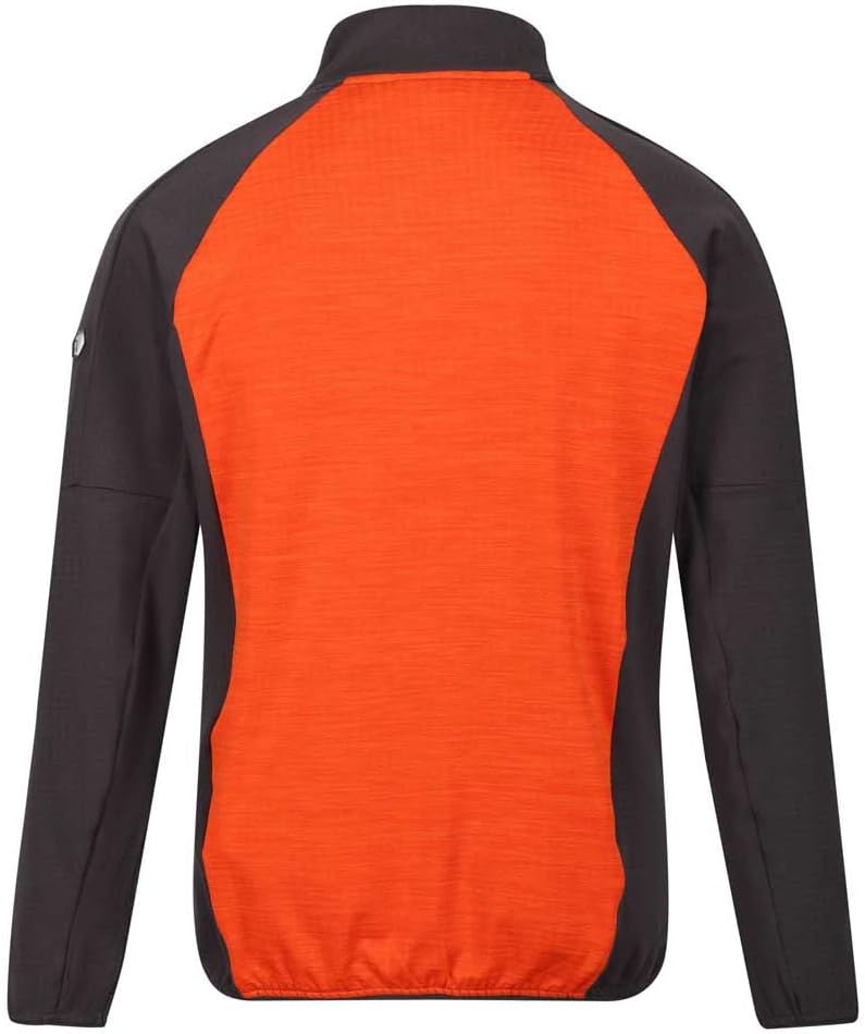 Regatta Hepley Fleecejacke für Herren leicht und dünn XXL Orange, XXL Orange