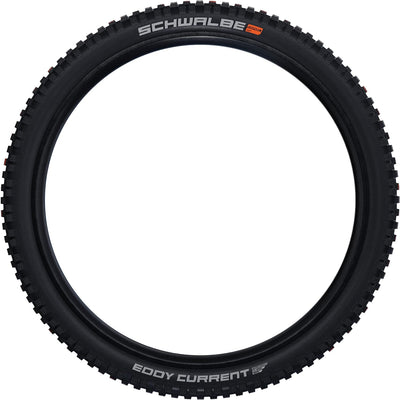 Schwalbe Eddy Current Rear Evo Faltreifen // 65-584 (27,5x2,6') Super Trail Schwarz, Schwarz