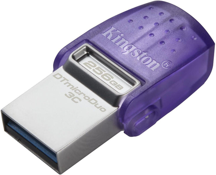 Kingston DataTraveler microDuo 3C USB-Stick 256GB USB Gen 3 Type-C und Type-A - DTDUO3CG3/256GB, Lil