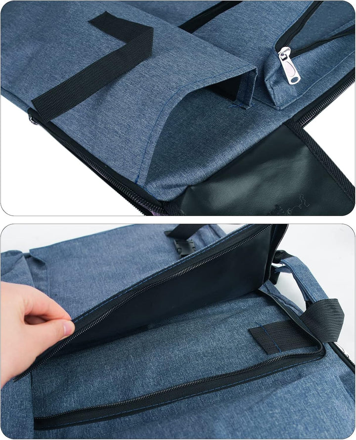 Rucksack A3 Zeichenbrett Gross Tragetasche mit Schultergurt Transporttasche Multifunktional Tasche Z