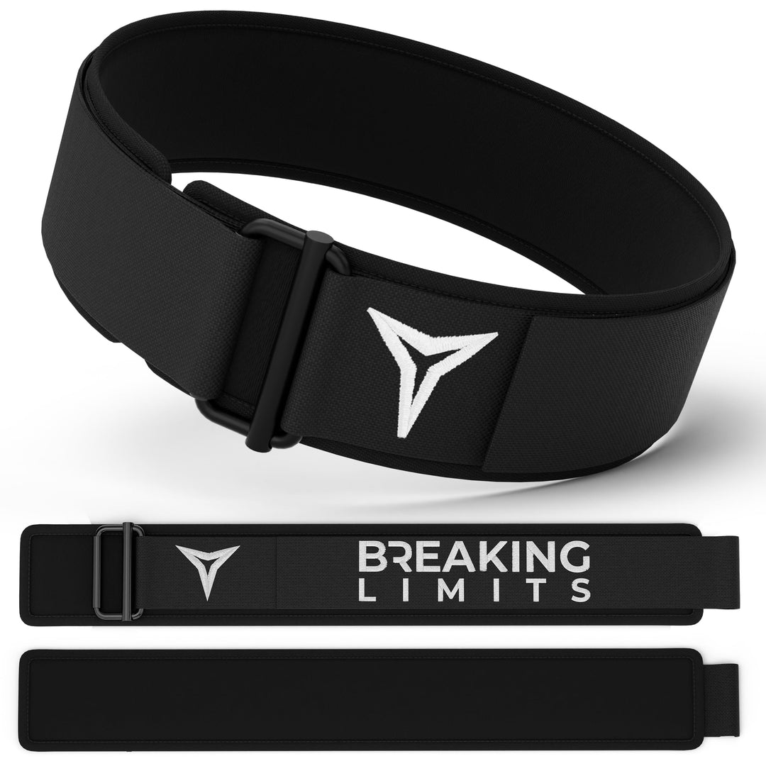 BREAKING LIMITS Gewichthebergürtel Herren & Damen - Gewichtsgürtel für Krafttraining & Gewichtheben,