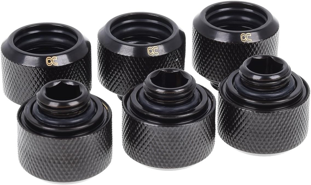 Alphacool 8748643 schwarz Zubehör von Material Kühlung – Zubehör von Material Kühlung (18 mm, 2,1 cm