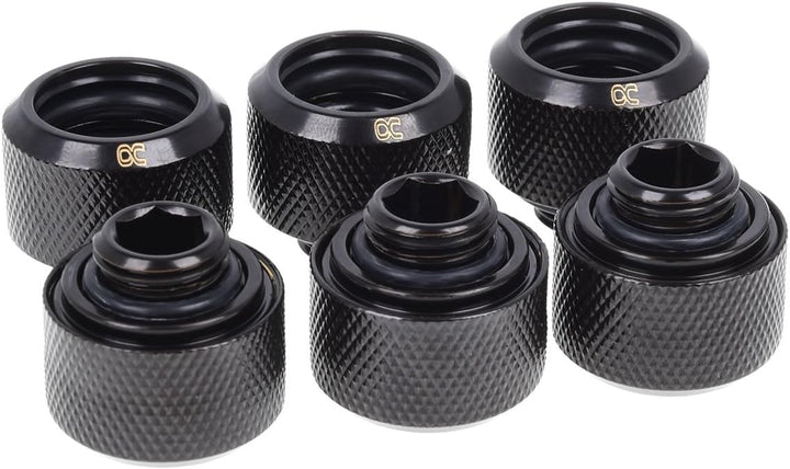 Alphacool 8748643 schwarz Zubehör von Material Kühlung – Zubehör von Material Kühlung (18 mm, 2,1 cm