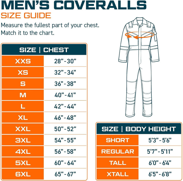 Portwest S999 Herren Euro-Arbeitskleidung Polycotton Overall Arbeitsanzug Royal Rot S, Royal Rot S