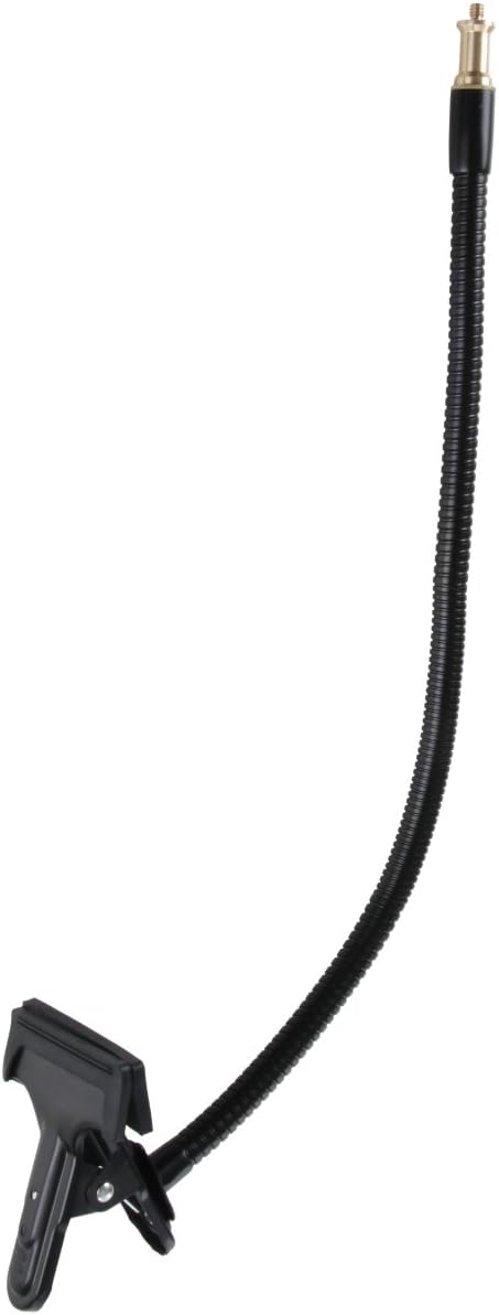Walimex Schwanenhals mit Klemmhalter und Studioclip, mit Klemmhalter und Studioclip