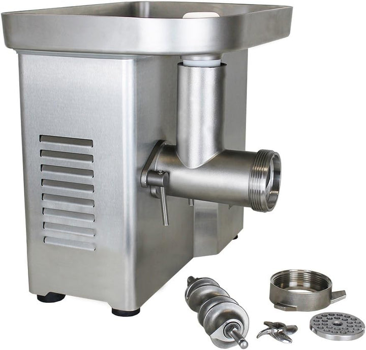 Beeketal 'FW550P' Industrie Fleischwolf für bis zu 150 kg/Std. Durchsatz, direktübersetzer 550W Moto
