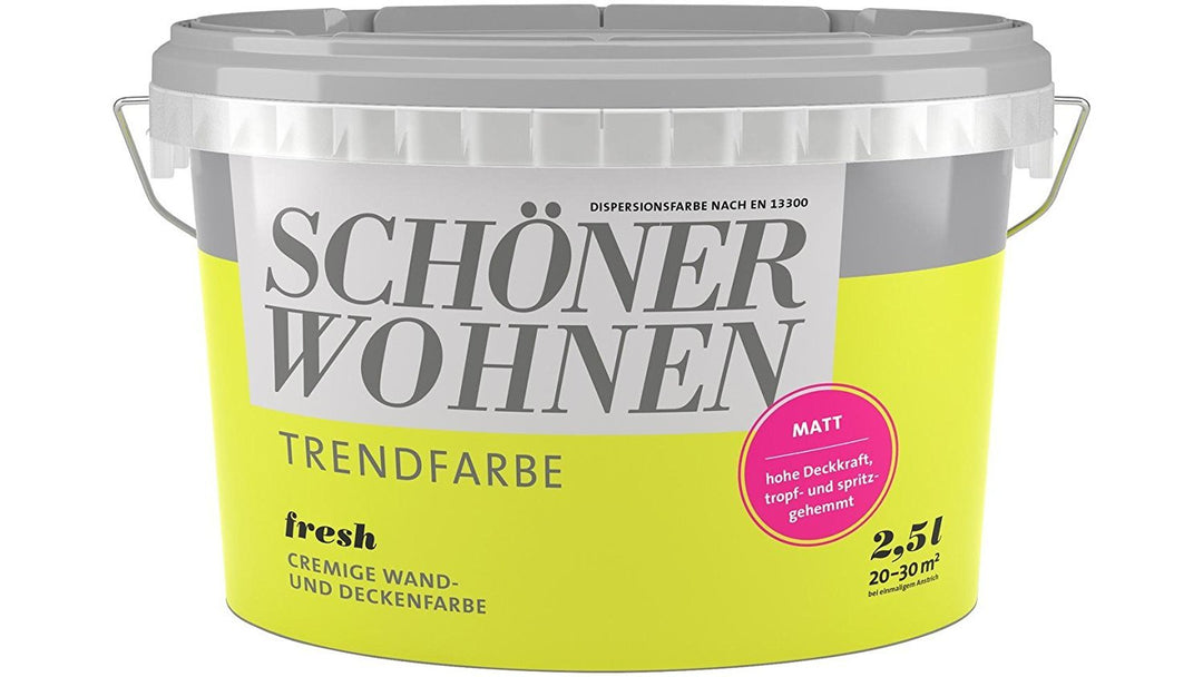 Schöner Wohnen 2,5 Liter Trendfarbe matt FRESH