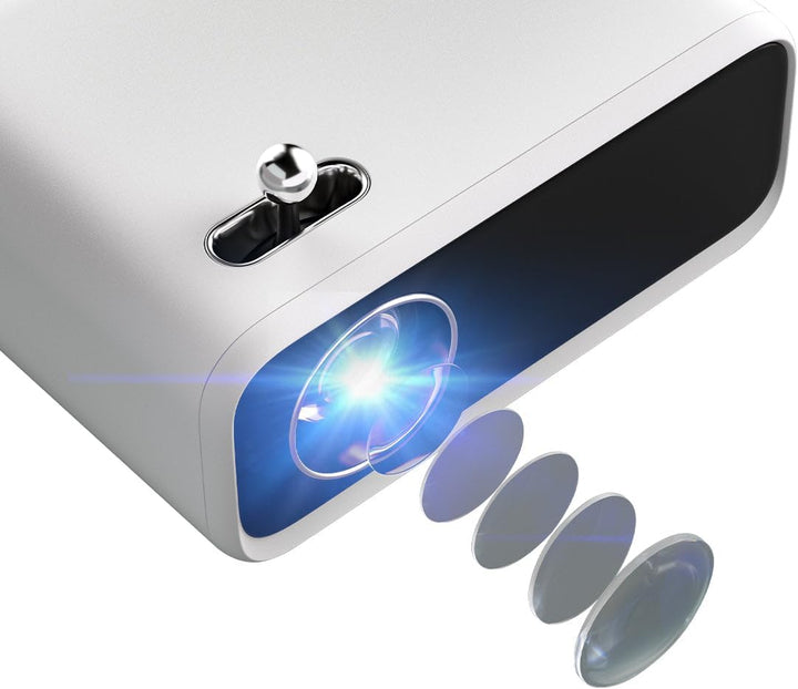 WANBO MINI XS01 projecteur de Film 200 ANSI lumens 800 x 480 Pixels Jaune
