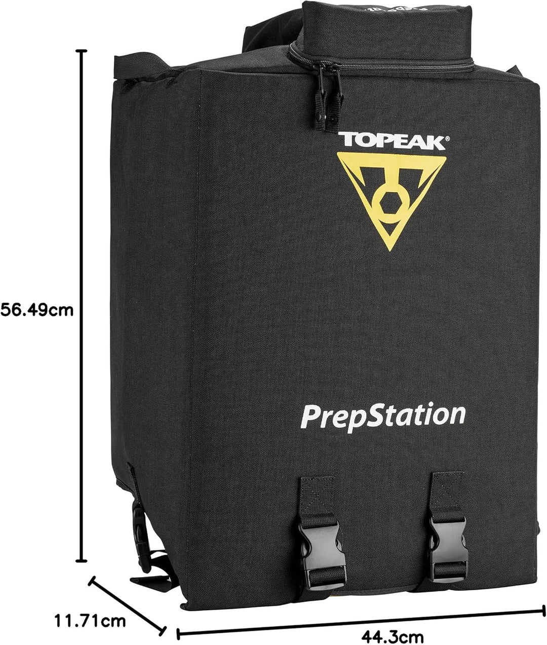 TOPEAK Unisex – Erwachsene Prepstation Case Cover, Schwarz-schwarz, ohne Werkzeug