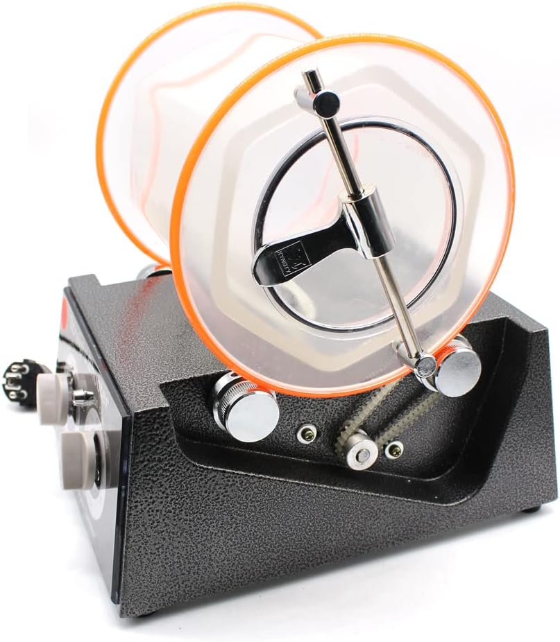 Jewelry Rotary Tumbler Polisher, 150w Schmuck Poliermaschine KugelmüHle, Poliertrommel Aus ZäHem Pol