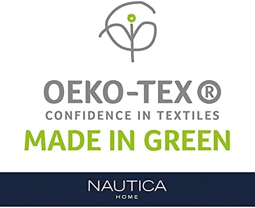 Nautica Home Ikat BETTWÄSCHE Set Renforce 100% Baumwolle Wendebettwäsche Reissverschluss YKK 200x200