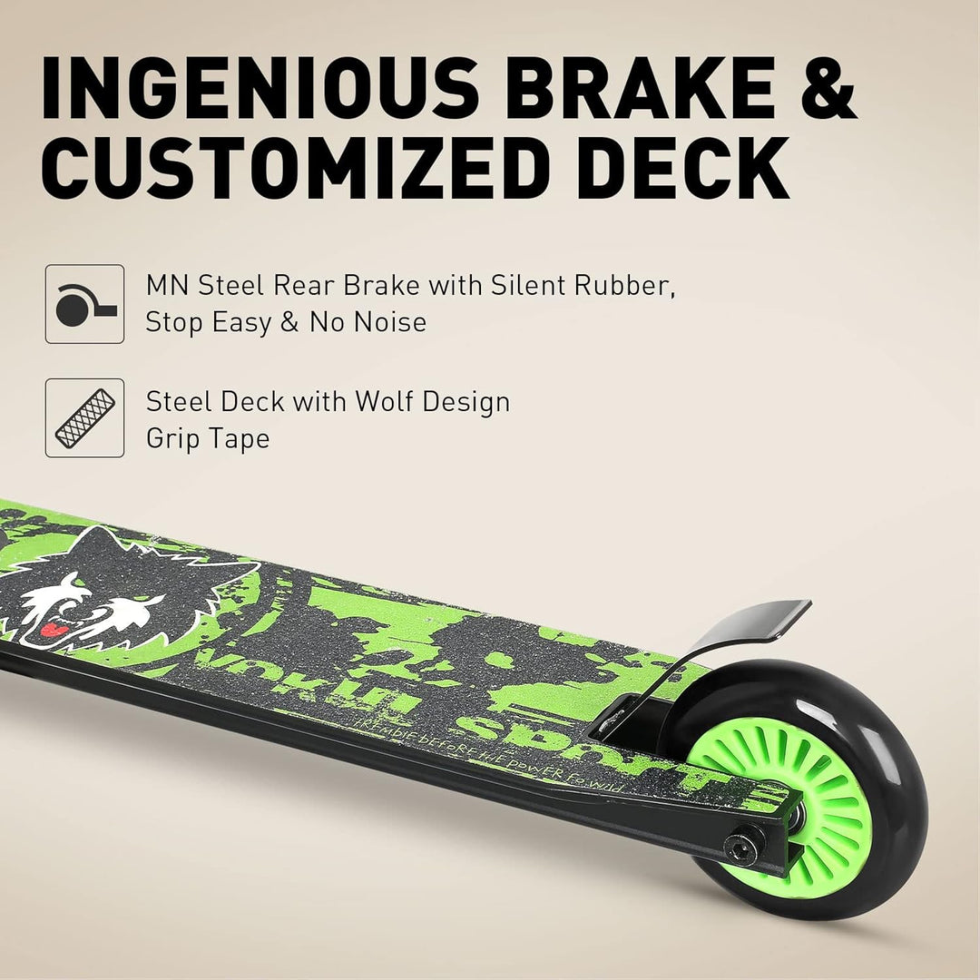 Stunt Scooter Joycruise Profi Scooters, Trick Stunt Roller für Jugendliche Kinder ab 6 Jahre Jungen