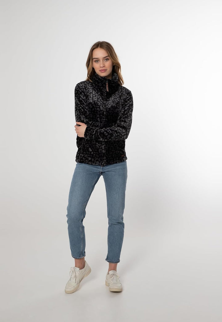 Protest Ladies Oberteil Mit Durchgehendem Reissverschluss PRTPACO XS True Black, XS True Black