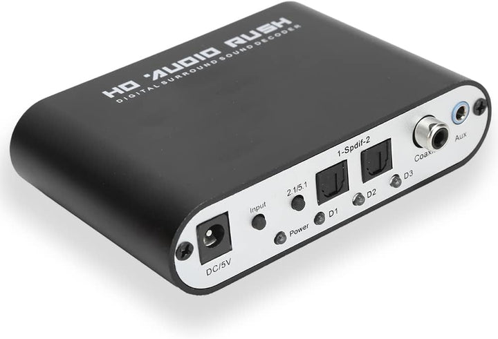 5.1CH DTS Dolby Converter 4K Audio Extractor HDMI Audio Decoder Digital Audio Converter Output Optic