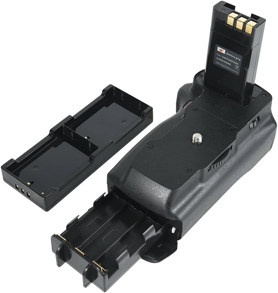 DSTE® Infrarot Fernbedienung Batterie Griff für Nikon D40 D40X D60 D3000 D5000 DSLR Digital Kamera a