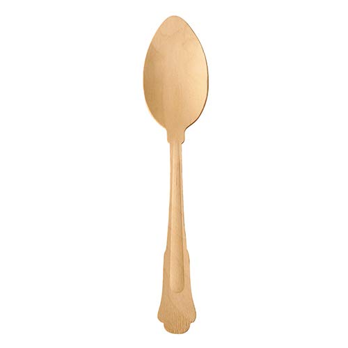Papstar Löffel, Holz "pure" 19,5 cm natur "Vintage" 88140 Holzlöffel, 500 Stück