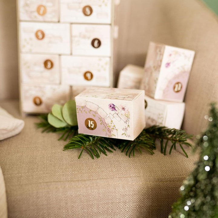 Papierdrachen Adventskalender 2025 - Rapunzel Turm zum Zusammenbauen – wiederverwendbarer Schachtelk