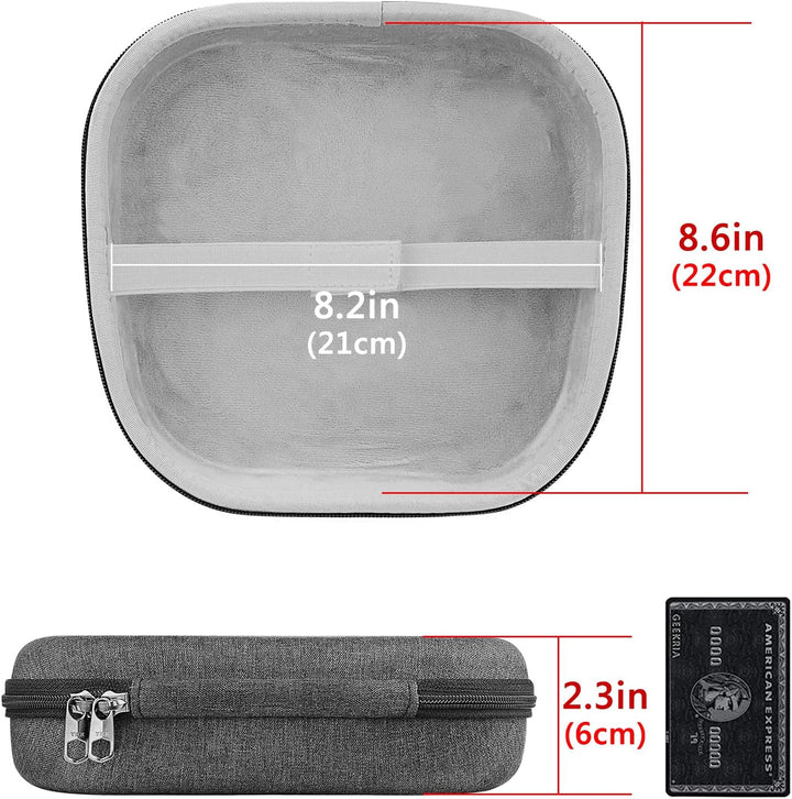 Geekria Shield Kopfhörerhülle kompatibel mit Logitech G430, G432, G230, G933S, G633, G633, G35 Gamin