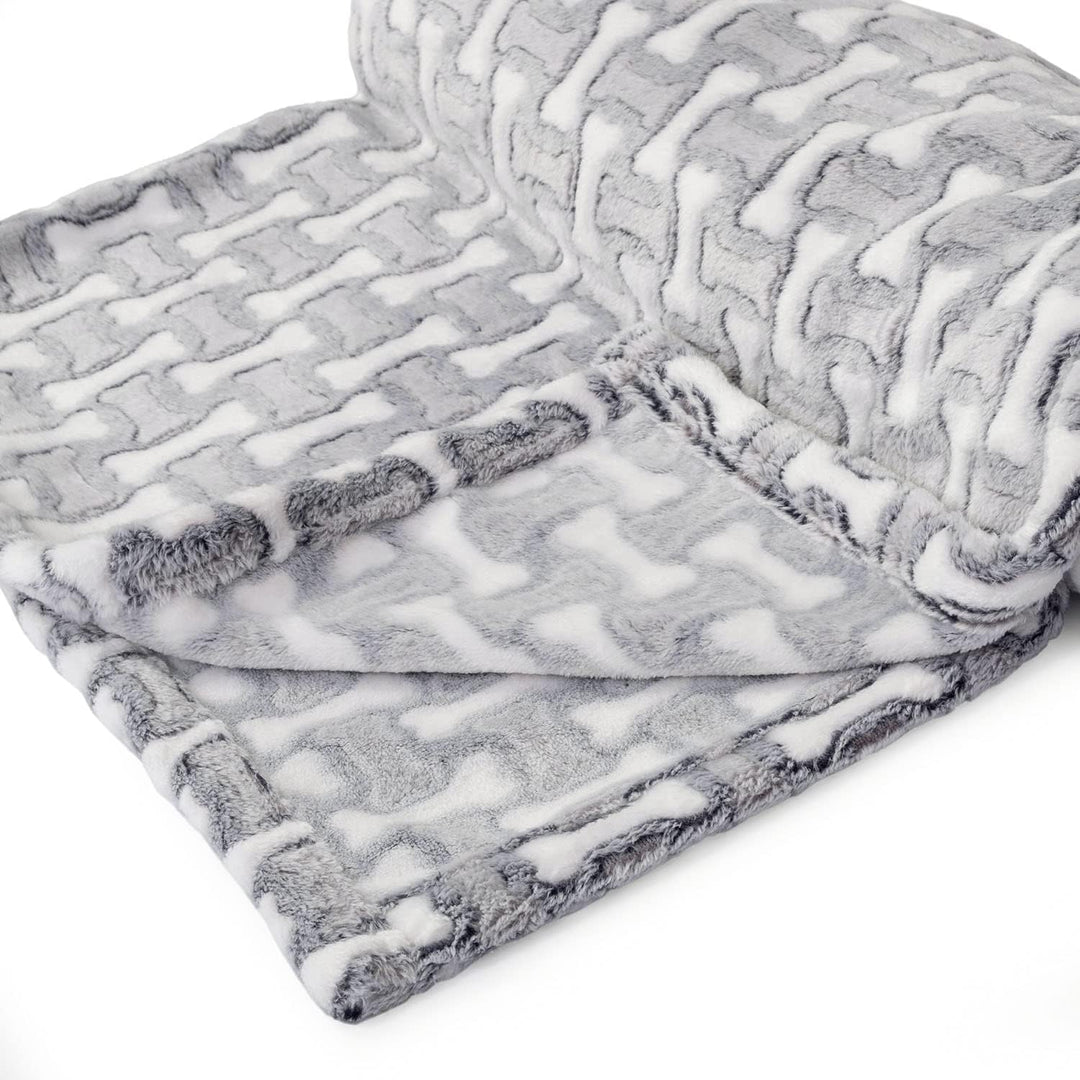 BOUTIQUE ZOO Hundedecke Katzendecke | Fleecedecke für Hunde und Katzen | Kuscheldecke für Haustiere