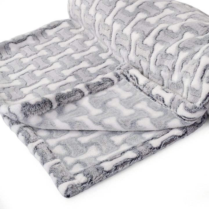 BOUTIQUE ZOO Hundedecke Katzendecke | Fleecedecke für Hunde und Katzen | Kuscheldecke für Haustiere